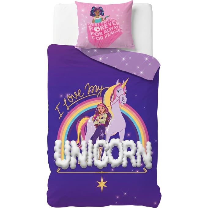Unicorn Academy dekbedovertrek - DE