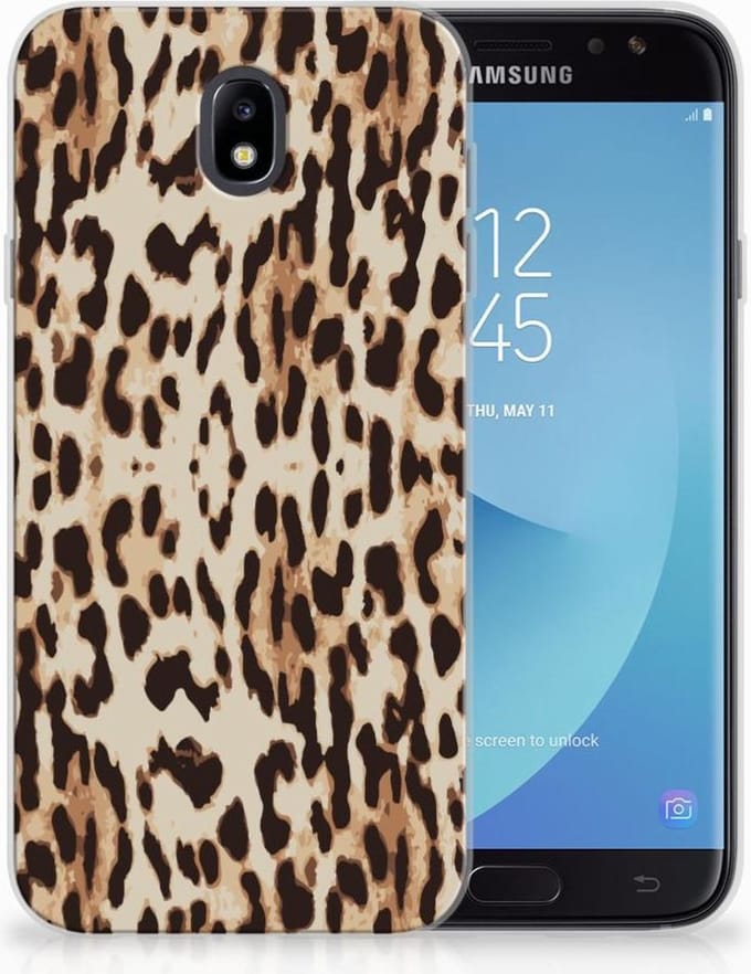 Samsung Galaxy J7 2017 | J7 Pro TPU Hoesje Leopard