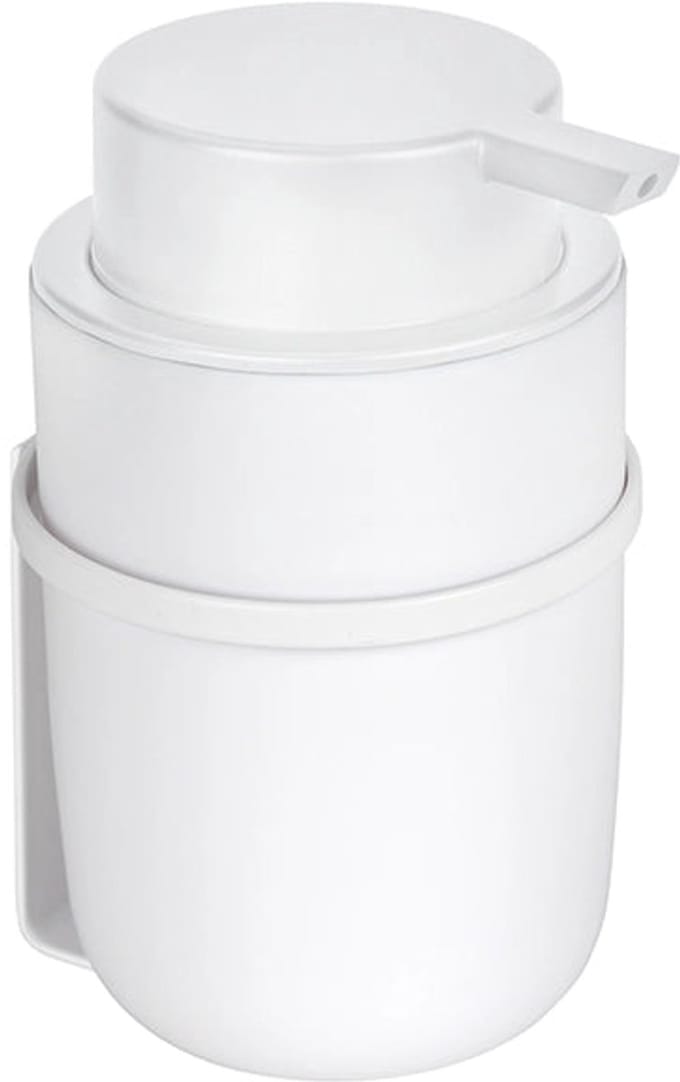Wenko Zelfklevende wand zeepdispenser - Wit - 250 ml