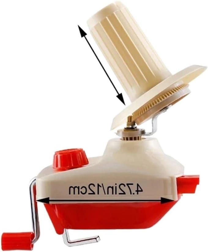 Wikkelmachine - Garenwikkelaar - Sjaaldradenwikkelen - Compact en Geluidsarm - 1005005235766465 - Wit