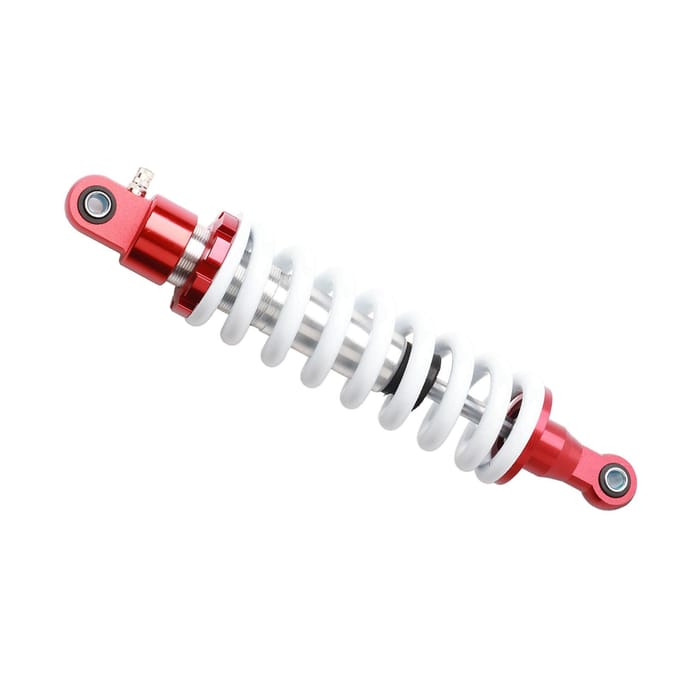 330 mm universele achterschokdemper met verstelbare demping voor Pit Quad Dirt Bike ATV white