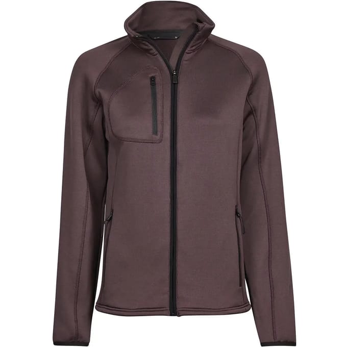 Tee Jays - WomenÂ´s Stretch Fleece Jacket - Grape maat XL