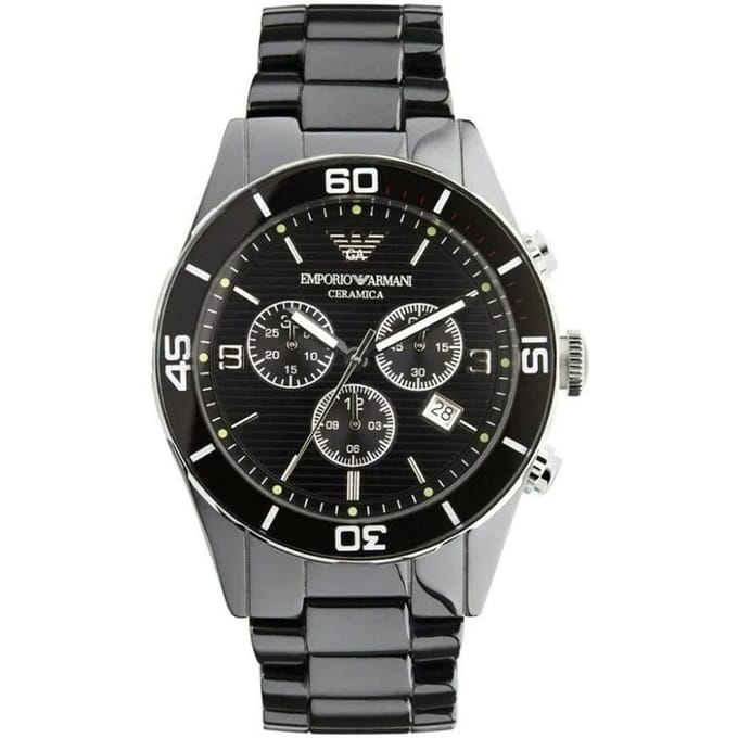 Emporio Armani AR1421 Herenhorloge Leo Ceramica