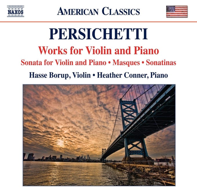 Hasse Borup, Heather Conner - Persichetti: Sonata For Solo Violin Op. 10 | Fantasy For Violin (CD)