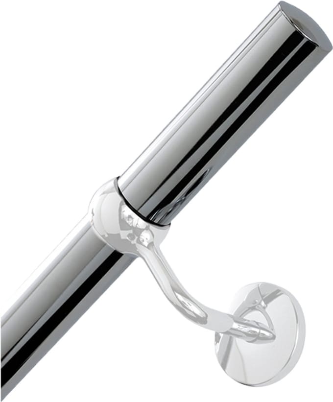 Kordo - Metalen leuning verchroomd - 2 m
