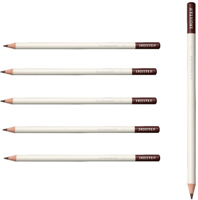 Tombow Irojiten - Kleurpotloden - D2 - Chestnut Brown - Bruin - 6 Stuks