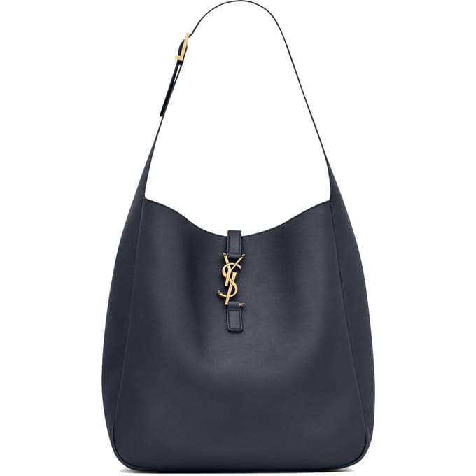 Saint Laurent LE 5 À 7 soepel LARGE in generfd leer