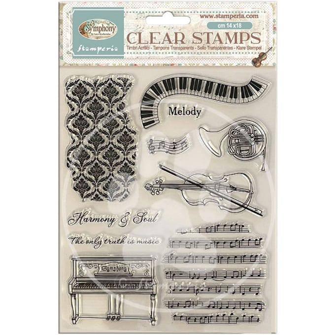 Stamperia Clear-Stamps "Symphony"