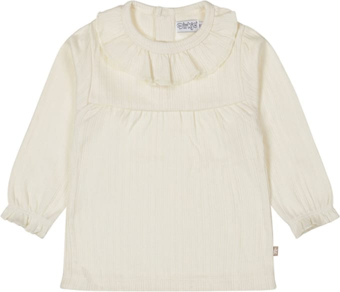 Dirkje Meisjes T-shirt - Off white - Maat 56
