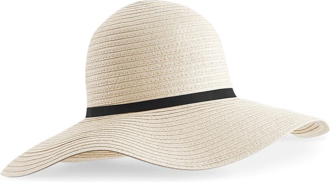 Hoed en accessoires Dames One Size Beechfield Natural 100% plantaardig
