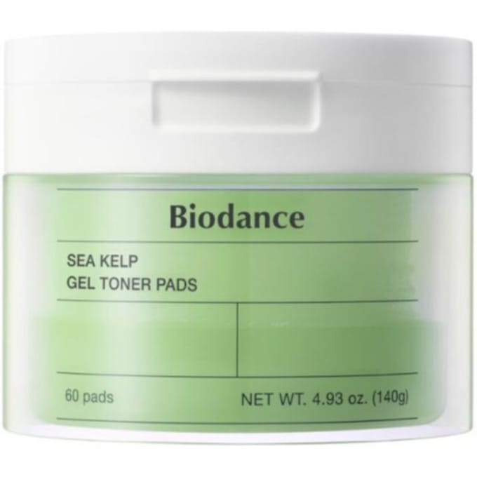 BIODANCE Sea Kelp Gel Toner Pad 60 Sheets white