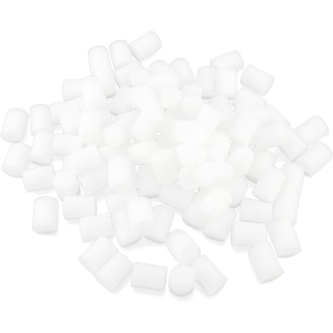 100 stuks Hydroponische Spons Planten Tuinieren Gereedschap Zaailing Sponges Kas white