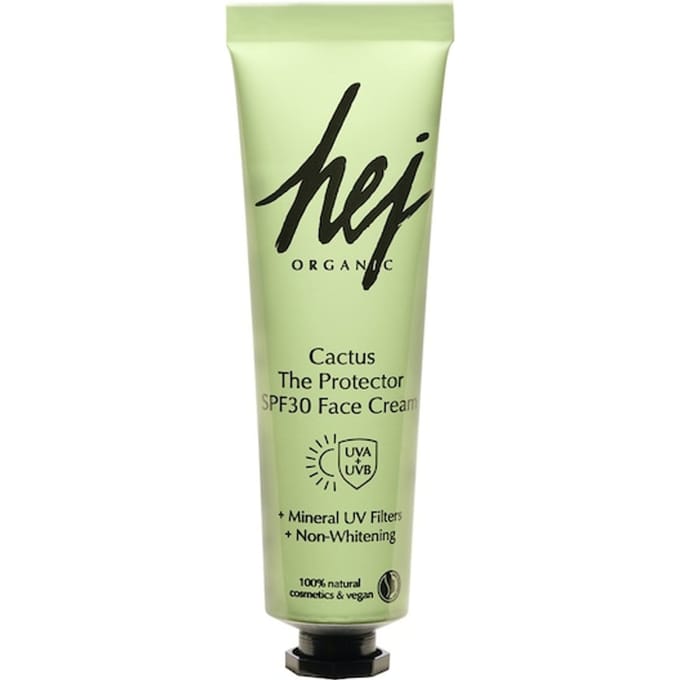 Hej Organic Vochtinbrenger Gezichtscrème Protector SPF30 Cactus Unisex 30 ml