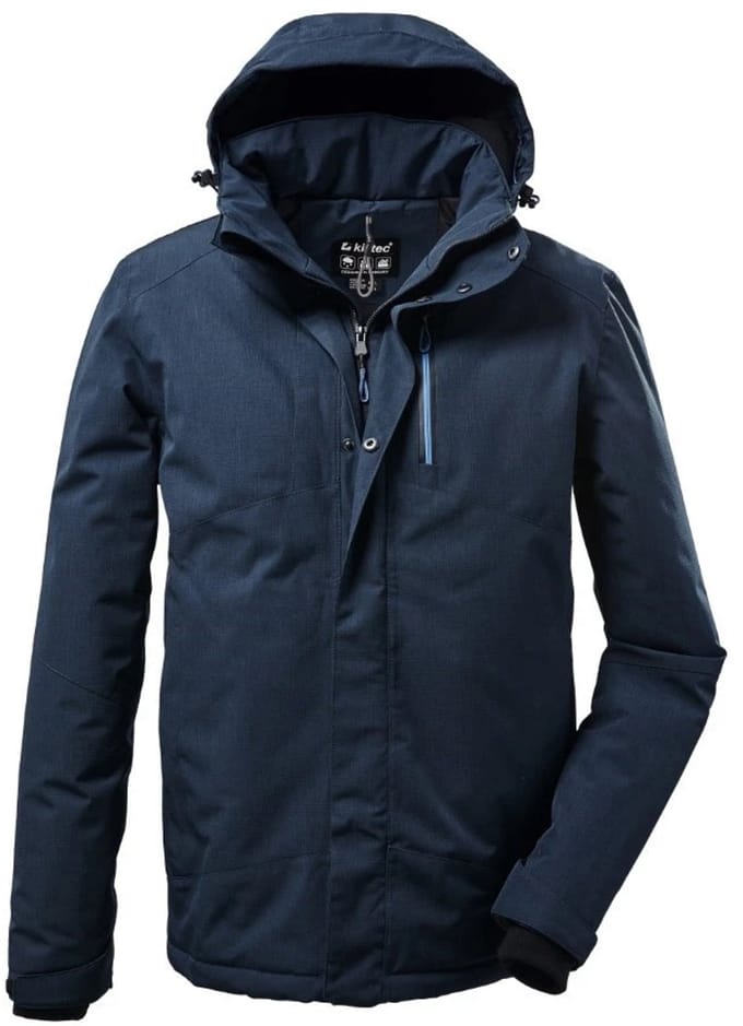 Killtec KOW 161 Winterjas - Heren Gevoerde jas - Dark Petrol