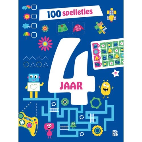 100 Spelletjes Voor 4-Jarigen