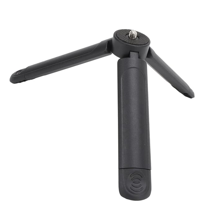 Desktop Camera Statief Uitschuifbare Poten Draagbaar met 1/4 inch Schroef Tafelblad Camera Statief Standaard voor gray