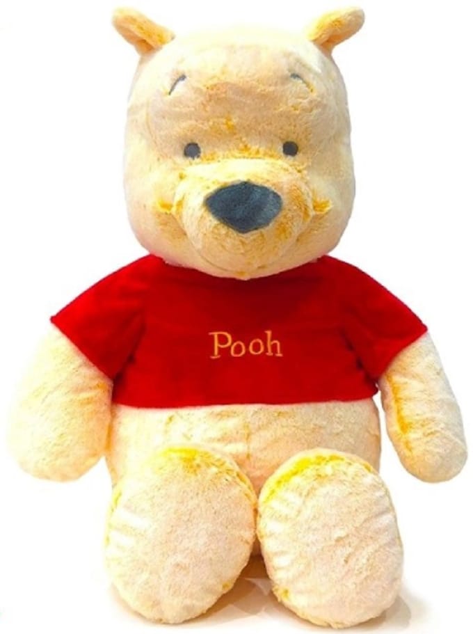 Disney Winnie de Poeh Knuffel - knuffelbeer - 34 cm