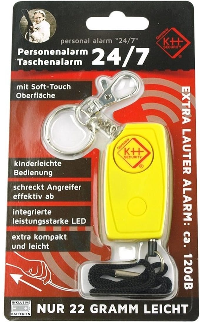 Kh security persoonlijk alarm met led ge