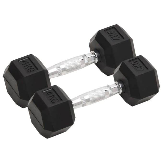 vidaXL - Halters - 2 - st - 4 - kg - totaal - gietijzer