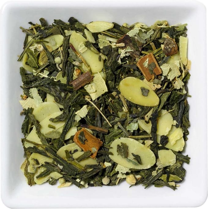 Groene thee Gebrande Amandelen 100 gram