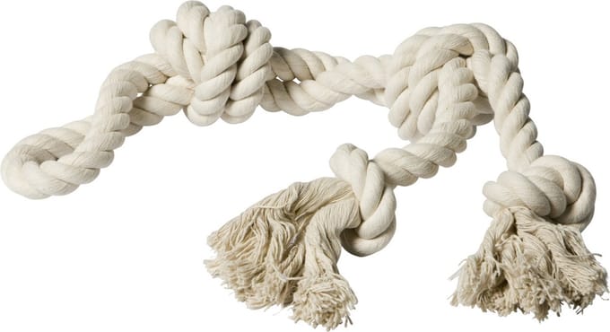 Adori Flostouw Wit - Hondenspeelgoed - 60 cm