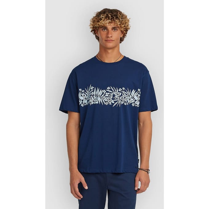 O'Neill Uni Flower T-Shirt blauw