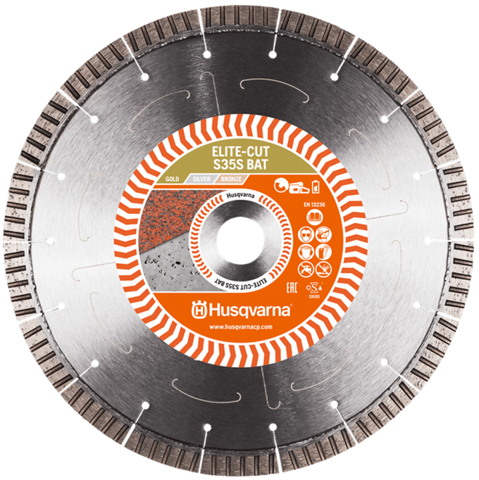 Husqvarna s35s-bat elitecut zaagbl 230mm