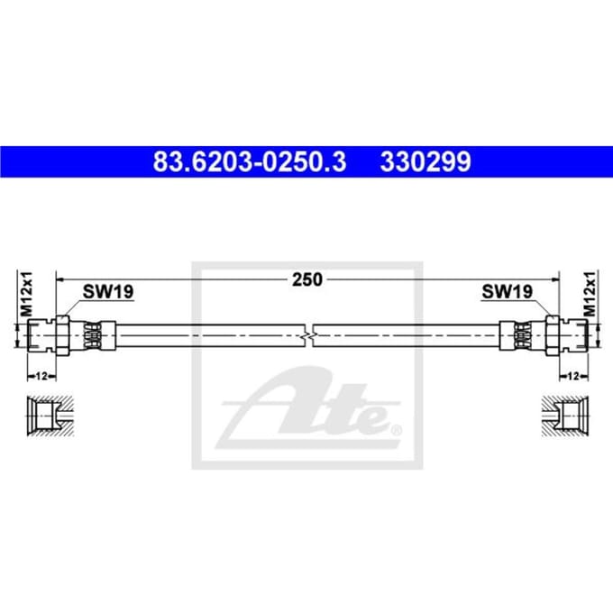 Remleiding ATE 83.6203-0250.3