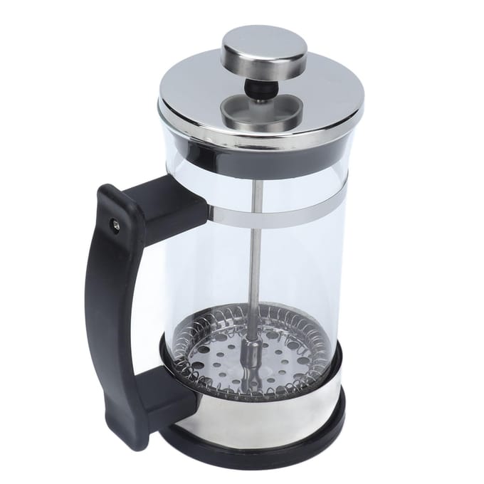 350ml Hand Brouw Koffie Perspot Hittebestendige Koffie Theezetpot Ketel voor Thuis Kantoor black