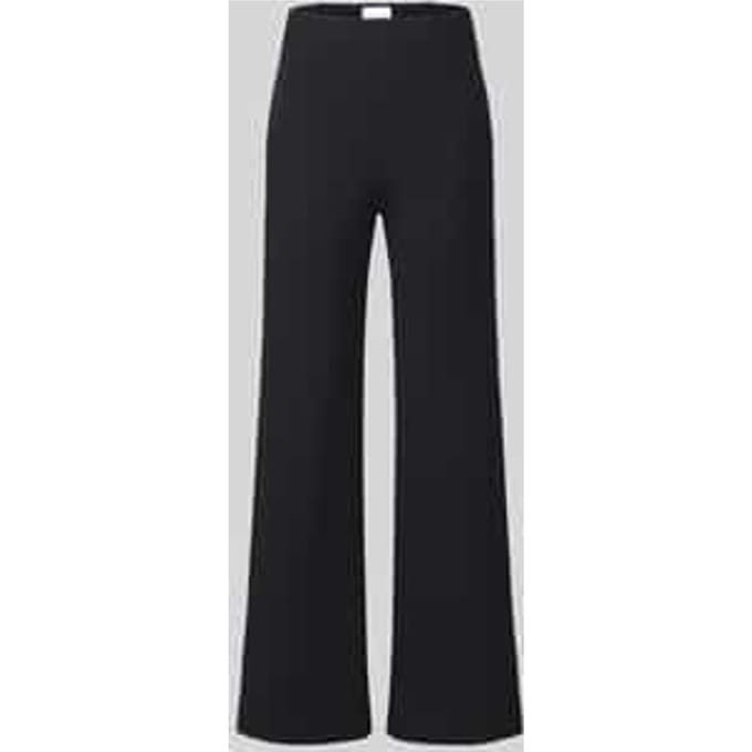 Regular fit wijdte broek van viscosemix model 'KIMBERLEY'