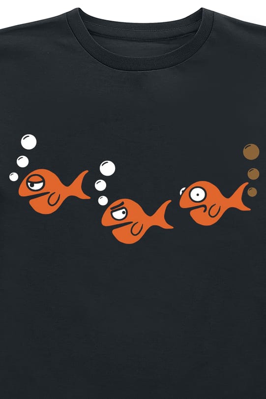 Tierisch - Fun T-shirt - Ooops! - 104 tot 164 - voor Kinderen - zwart