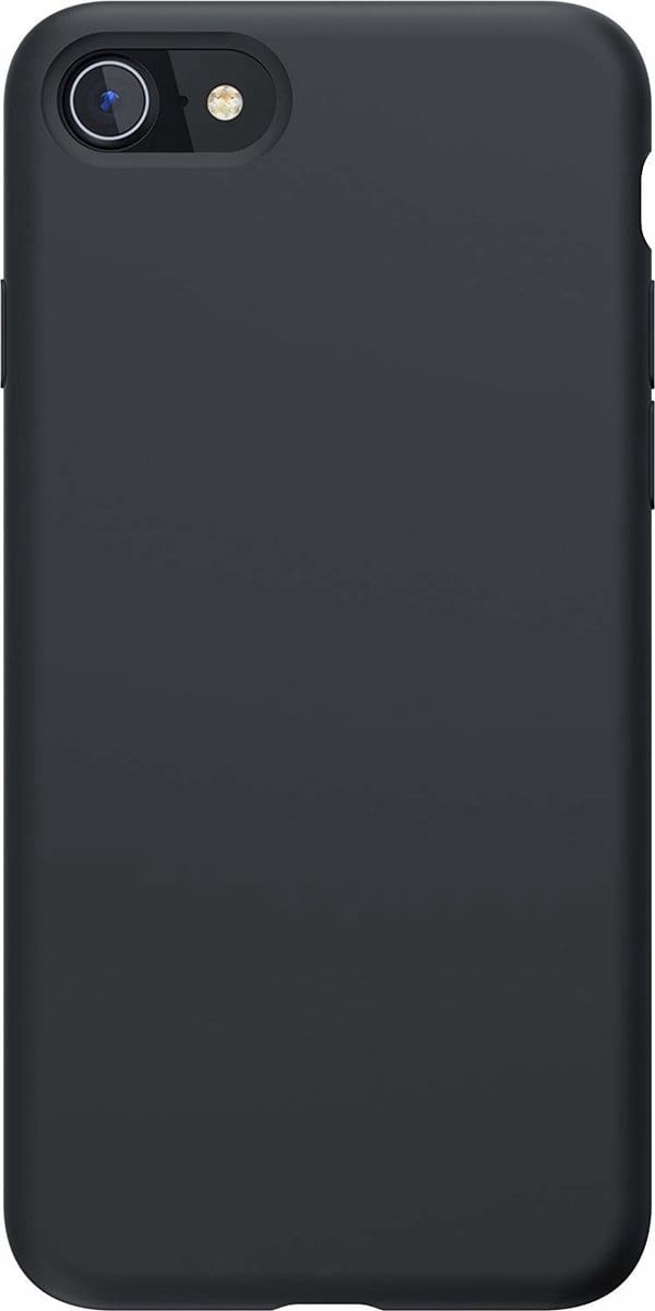 New Age Devi - Silicone case geschikt voor iPhone 7 8 - zwart wordt Silicone case iPhone 7 8 - zwart