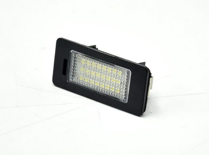 AutoStyle Set pasklare LED nummerplaat verlichting - passend voor Audi/Volkswagen/Skoda/Porsche diversen