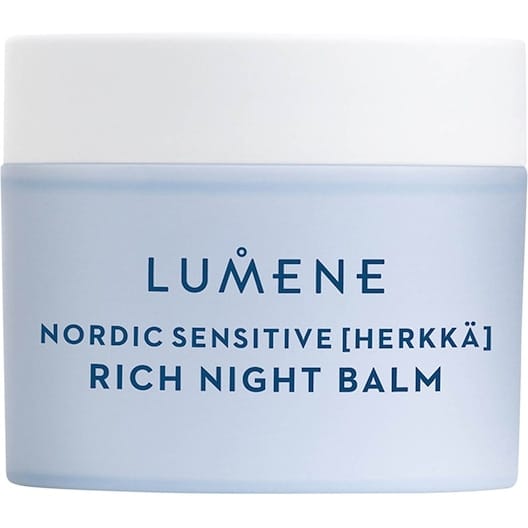 Lumene Nordic Sensitive [Herkkä] Rich Night Balm Nachtcrème Dames 50 ml