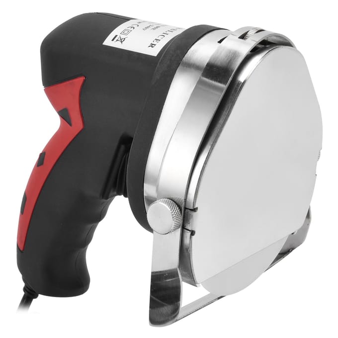 Handheld Elektrische Kebab Snijder RVS Snijder Vlees Snijmes white