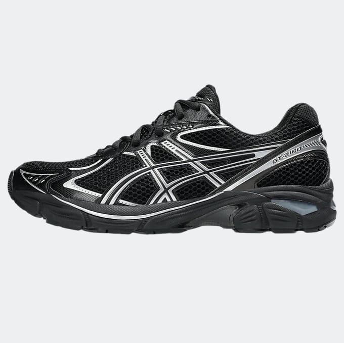Asics GT-2160 Sneakers Dames - Zwart - Maat 36 - Mesh/Synthetisch