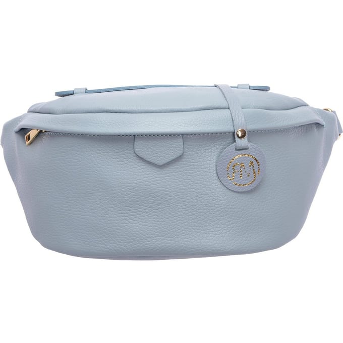Roberta M Turquoise Rundleer Tas