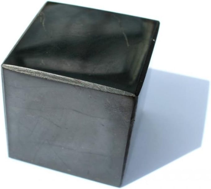 Shungiet - shungite kubus 75 mm