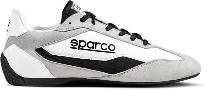 Sparco S-Drive Sneakers - Wit/Zwart — 42