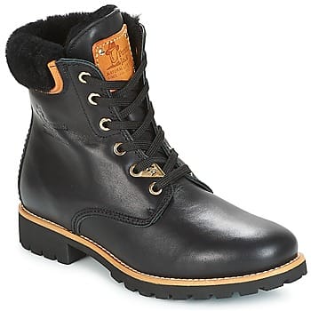 Panama Jack Panama 03 Veterboots Dames -Zwart - Maat 39