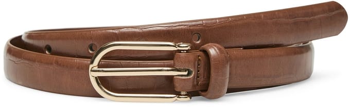 VERO MODA - VMBECCA COATED BELT CROCO - Dames - Riemen