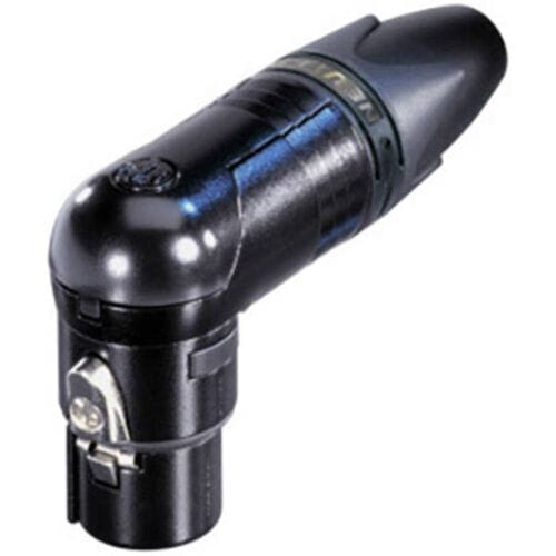 Neutrik NC10FRX-14-B XLR-connector Koppeling, haaks Aantal polen: 10 Zwart 1 stuk(s)