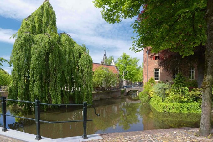 Fotobehang Amersfoort Zuidsingel 450 x 260 cm - € 295,--
