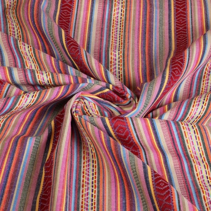 Funkytex Mexico stof multicolor 1 meter