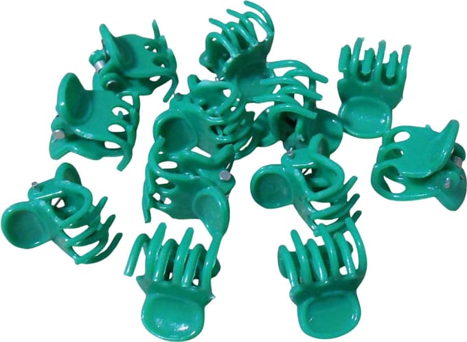 Haarklemmetjes emerald groen