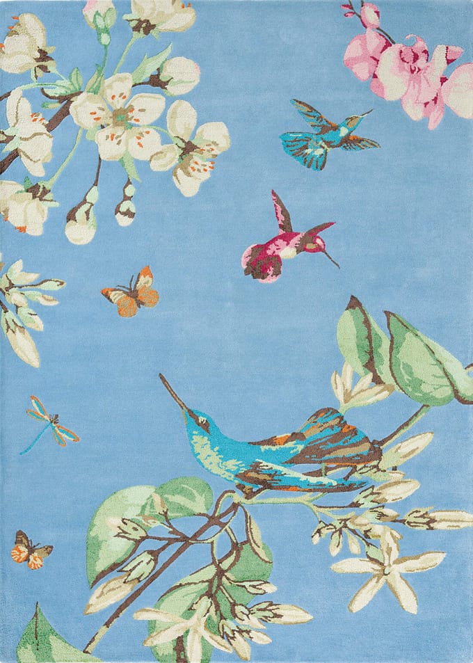 Wedgwood Hummingbird Blue 37808 - 250 x 350 cm