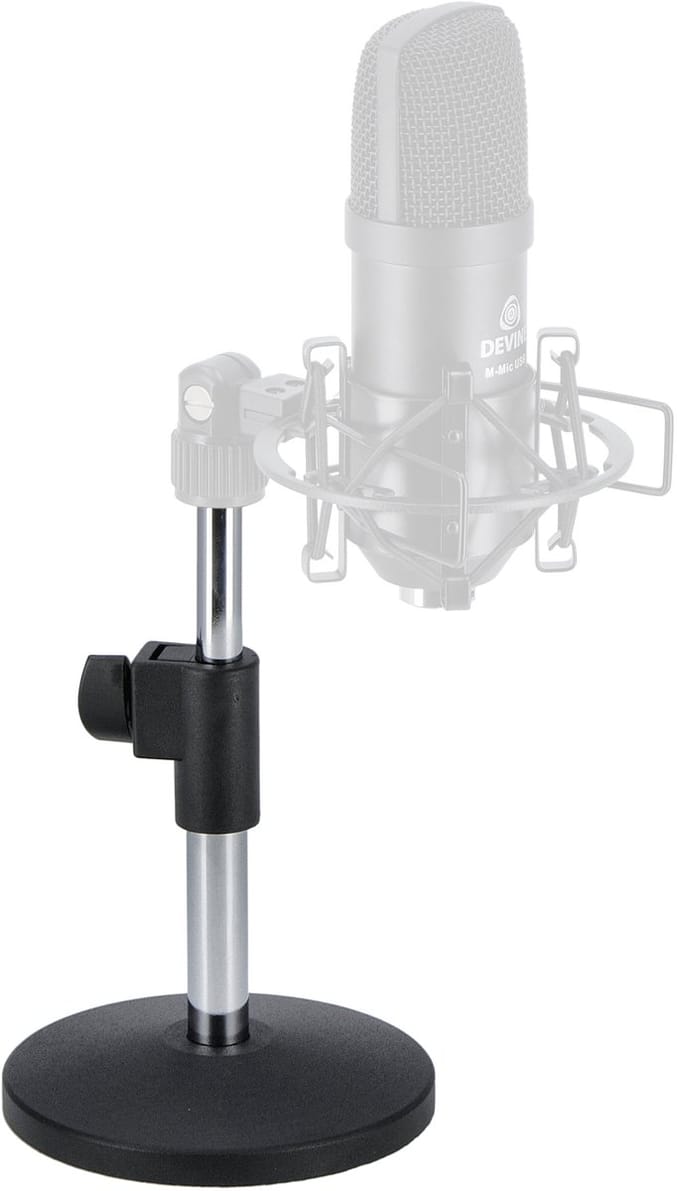 Desktop microfoonstandaard - Innox IVA 06 - Zwart