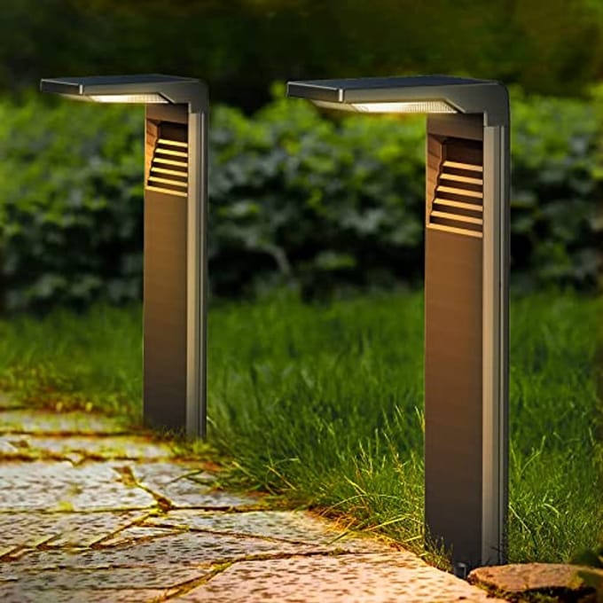 LED Solar Lampen voor Buiten met 2 Verlichtingsmodi - Waterdicht en Efficiënt