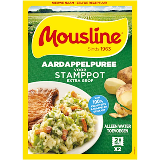Aardappelpuree voor Stamppot