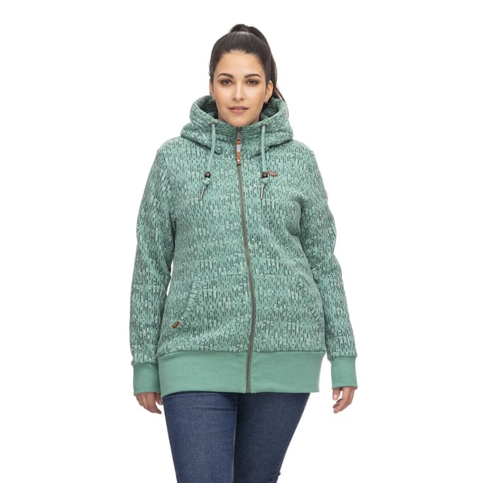 Capuchon met rits voor dames Ragwear Neska Print Plus